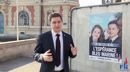 Interview Denis TRUFFAUT Front National FN Elections Départementales 2015